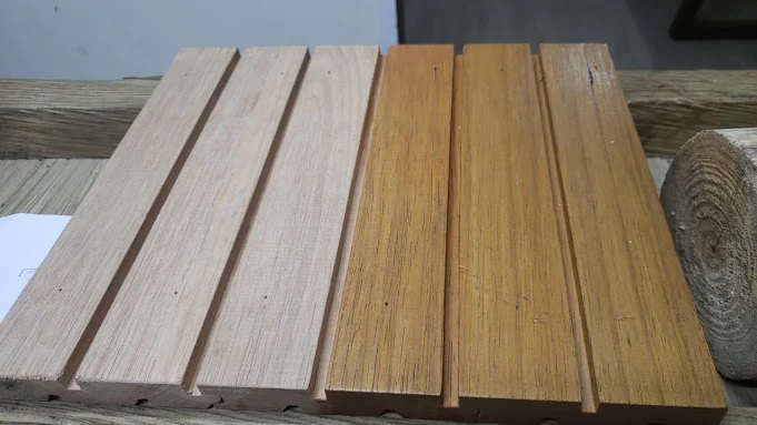 Painel Ripado Canaletado Tauari 2-3cm - Imagem 3